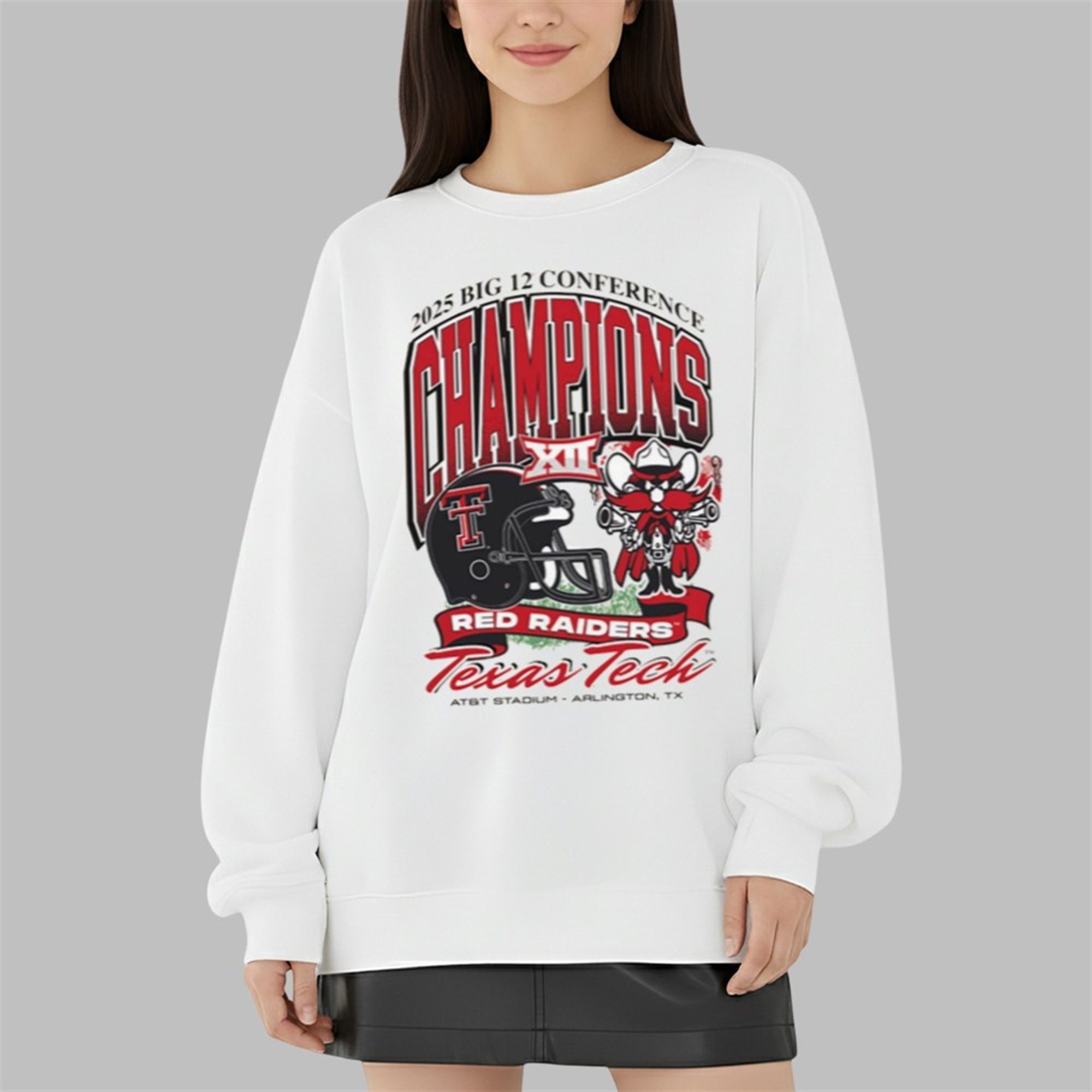 Red Raiders 2025 Big 12 Football Champions Mascot Shirt 5 Red Raiders 2025 Big 12 Football Champions Mascot Shirt 3 9