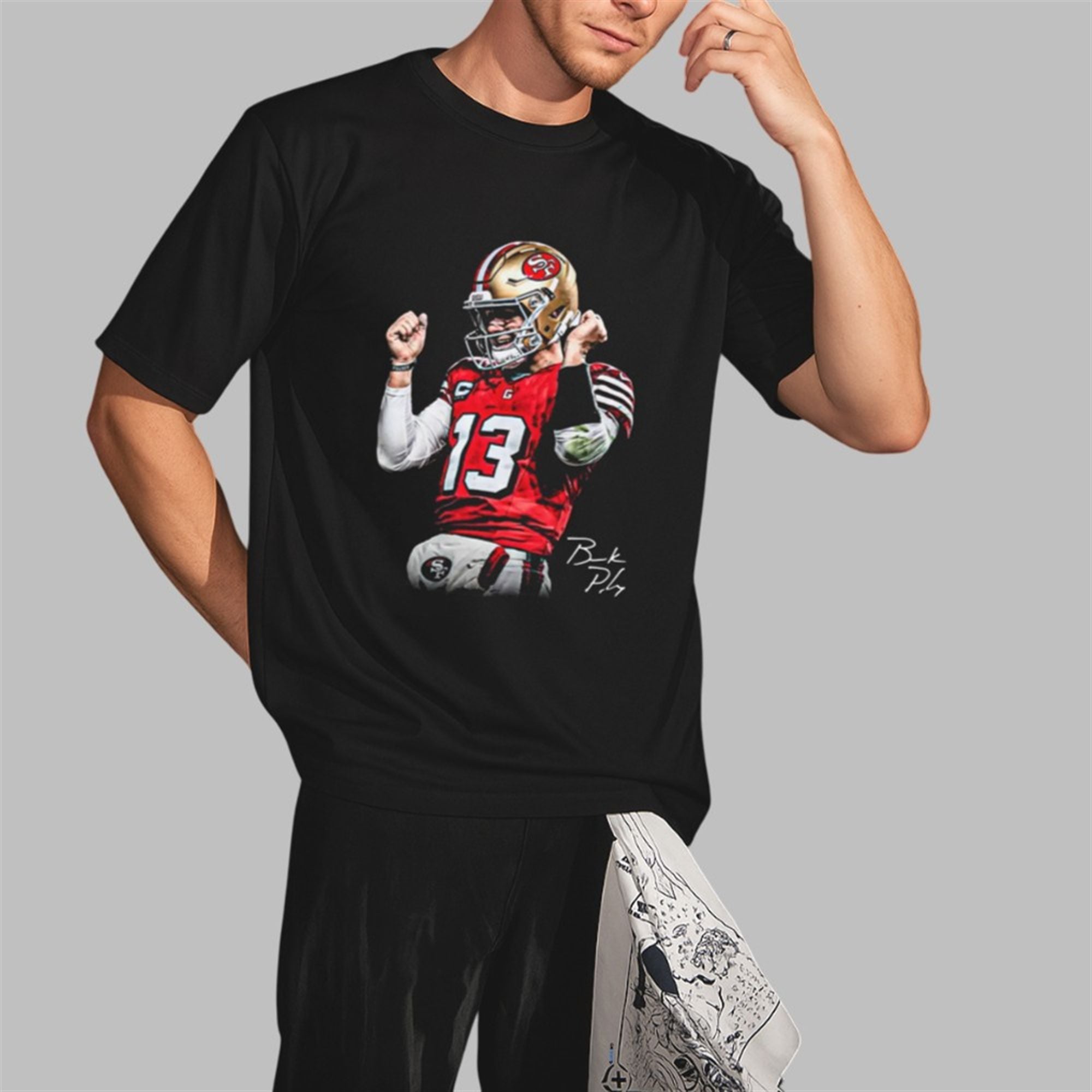 SF 49ers Brock Purdy Dougie Shirt 3 SF 49ers Brock Purdy Dougie Shirt 2 3