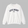 Sabrina Carpenter Late Night NYC Sweatshirt 10 Sabrina Carpenter Late Night NYC Sweatshirt 0 0