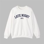 Sabrina Carpenter Late Night NYC Sweatshirt