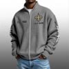 Saints EST 1966 Quarter Zip Waffe Sweatshirt 4