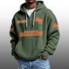 Sam Houston Bearkats EST 1912 Half Quarter Zip Waffle Hoodie 1