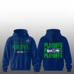 Seahawks Playoff 2025 Postseason Emeraid City Hoodie