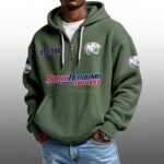 South Alabama Jaguars EST 2009 Half Quarter Zip Waffle Hoodie