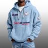 South Alabama Jaguars EST 2009 Half Quarter Zip Waffle Hoodie