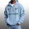 South Florida EST 1997 Half Quarter Zip Waffle Hoodie 2