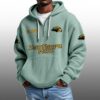 Southern Miss EST 1912 Half Quarter Zip Waffle Hoodie 3