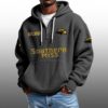 Southern Miss EST 1912 Half Quarter Zip Waffle Hoodie 4