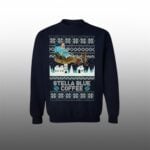 Stuart Feiner Stella Blue Coffee Christmas Ugly Sweater