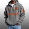 Syracuse EST 1889 Half Quarter Zip Waffle Hoodie 1