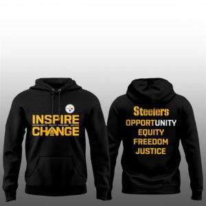 2026 Steelers Inspire Change Freedom Justice Hoodie 1 1