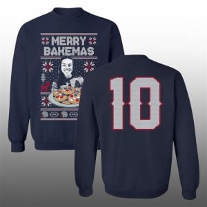 Dave Portnoy Merry Bakemas Ugly Christmas Sweater 1