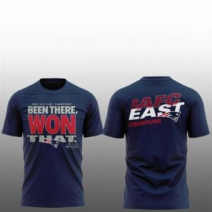 NE Patriots Been There Won That AFC East Champions 2025 Shirt 1
