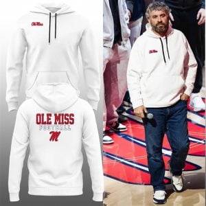 2025 Coach Pete Golding Ole Miss Football Hoodie 0