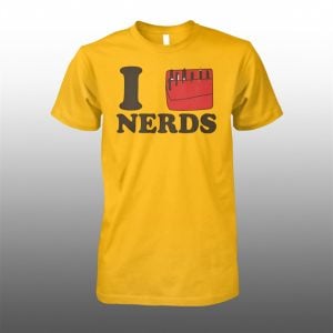 Cat Valentine I Heart Nerds Shirt 1