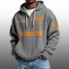 Tennessee EST 1891 Half Quarter Zip Waffle Hoodie