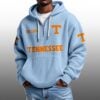 Tennessee EST 1891 Half Quarter Zip Waffle Hoodie 3
