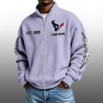 Texans EST 1999 Quarter Zip Waffle Sweatshirt