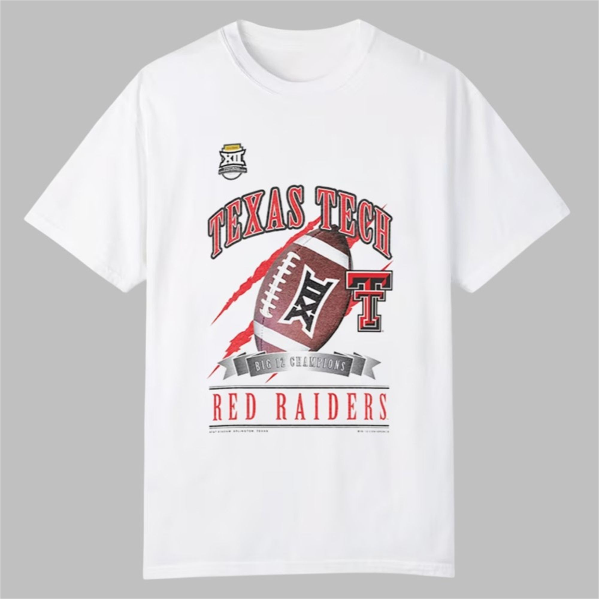 Texas Tech Red Raiders 2025 Big 12 Football Champions Shirt 1 Texas Tech Red Raiders 2025 Big 12 Football Champions Shirt 0 0