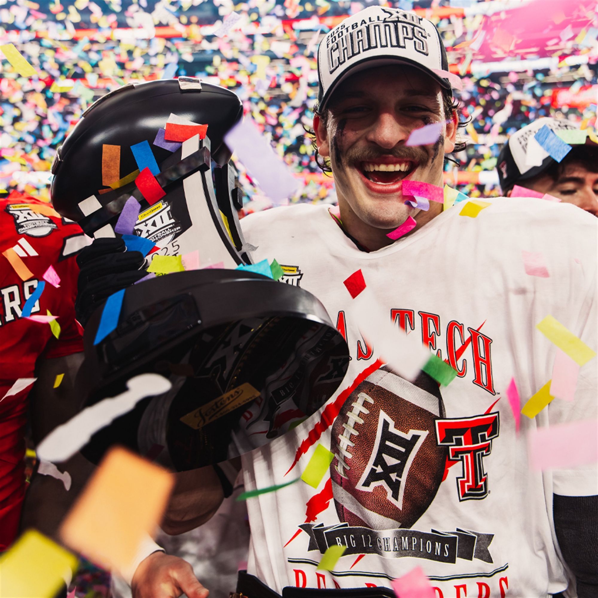 Texas Tech Red Raiders 2025 Big 12 Football Champions Shirt 3 11 Texas Tech Red Raiders 2025 Big 12 Football Champions Shirt 3 11