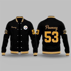 2026 Maurkice Pouncey Steelers Into The Hall of Honor Jacket 1