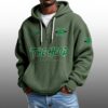 The Herd EST 1895 Half Quarter Zip Waffle Hoodie