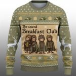 The Lord Of The Rings The Second Breakfast Club Ugly Sweater 2025 Christmas