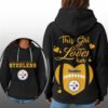 This Girl Loves Her Steelers Waffle Hoodie 1 1