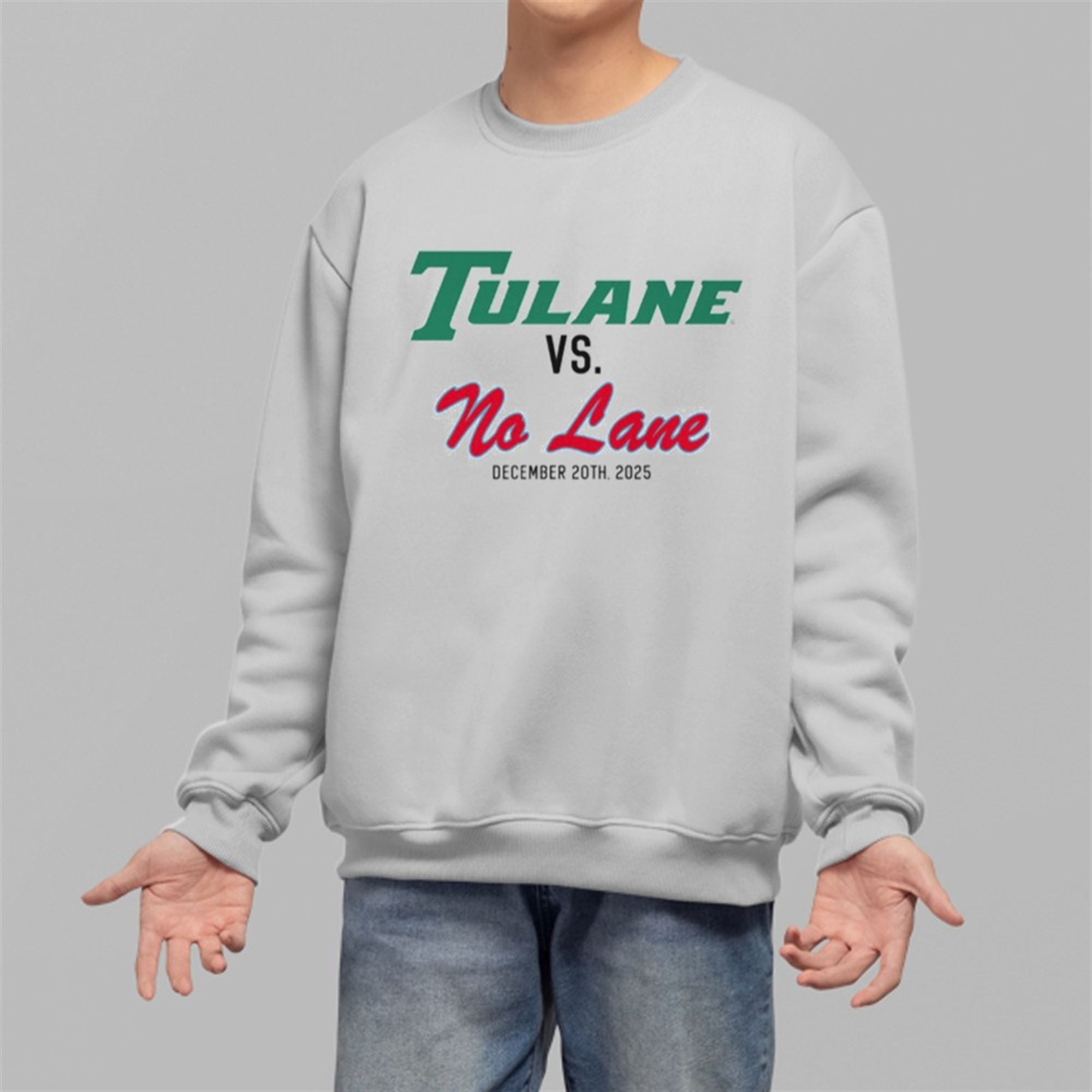Tulane VS No Lane December 20Th 2025 Shirt 4 Tulane VS No Lane December 20Th 2025 Shirt 4 3
