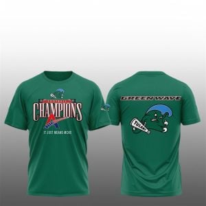 12 2025 Green Wave Football Champions It Just Means More Shirt