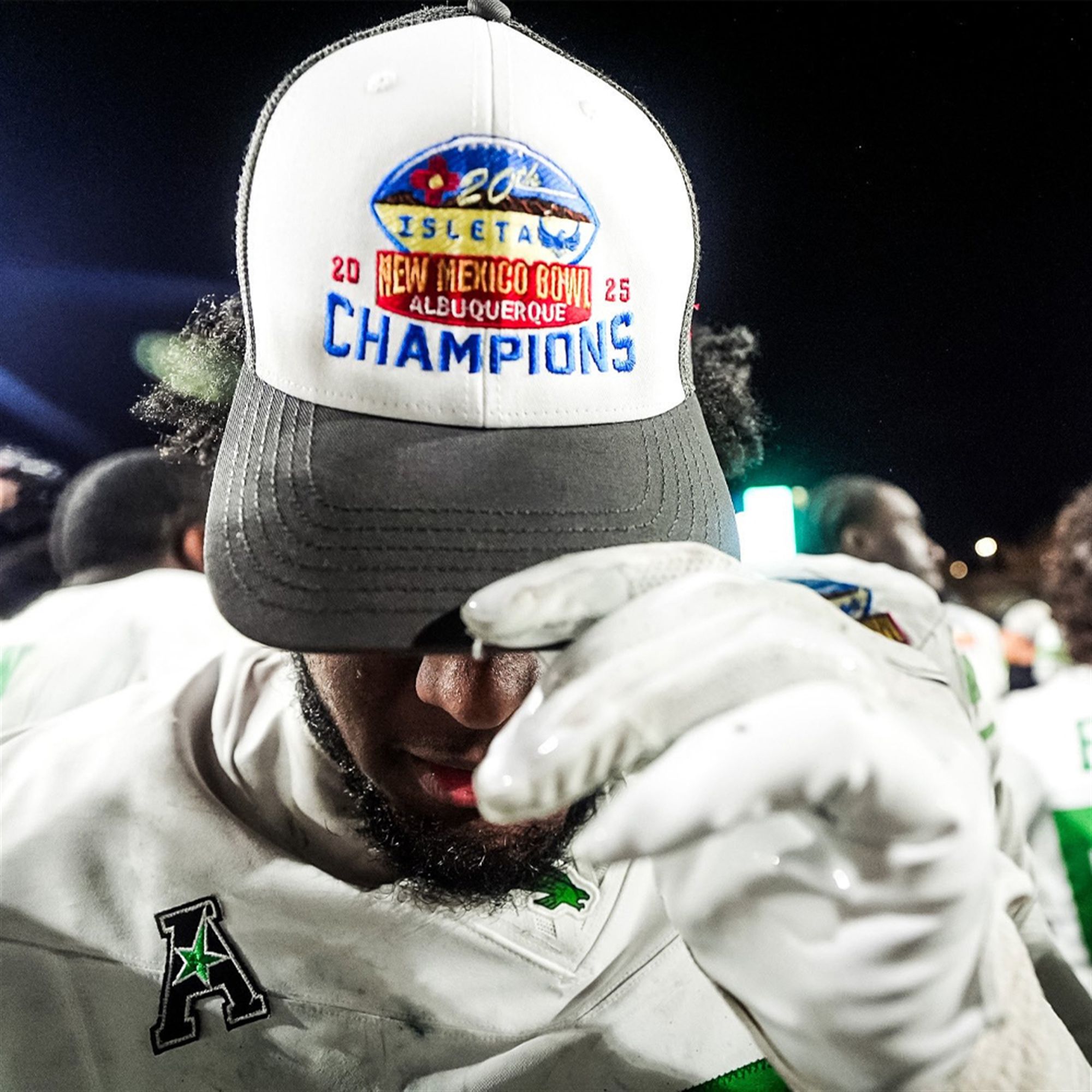 UNT Football Isleta New Mexico Bowl Albuquerque 2025 Champions Hat 7 UNT Football Isleta New Mexico Bowl Albuquerque 2025 Champions Hat 7