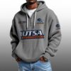Utsa Roadrunners EST 2011 Half Quarter Zip Waffle Hoodie 10 Utsa Roadrunners EST 2011 Half Quarter Zip Waffle Hoodie 1