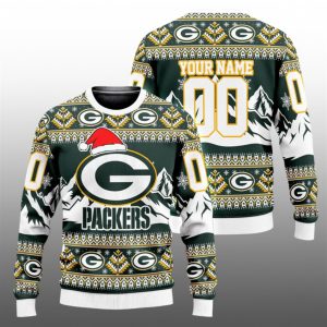 2025 GB Packers Custom Ugly Christmas Sweater 1 1