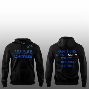 2026 Panthers Inspire Change Freedom Justice Hoodie 1 1