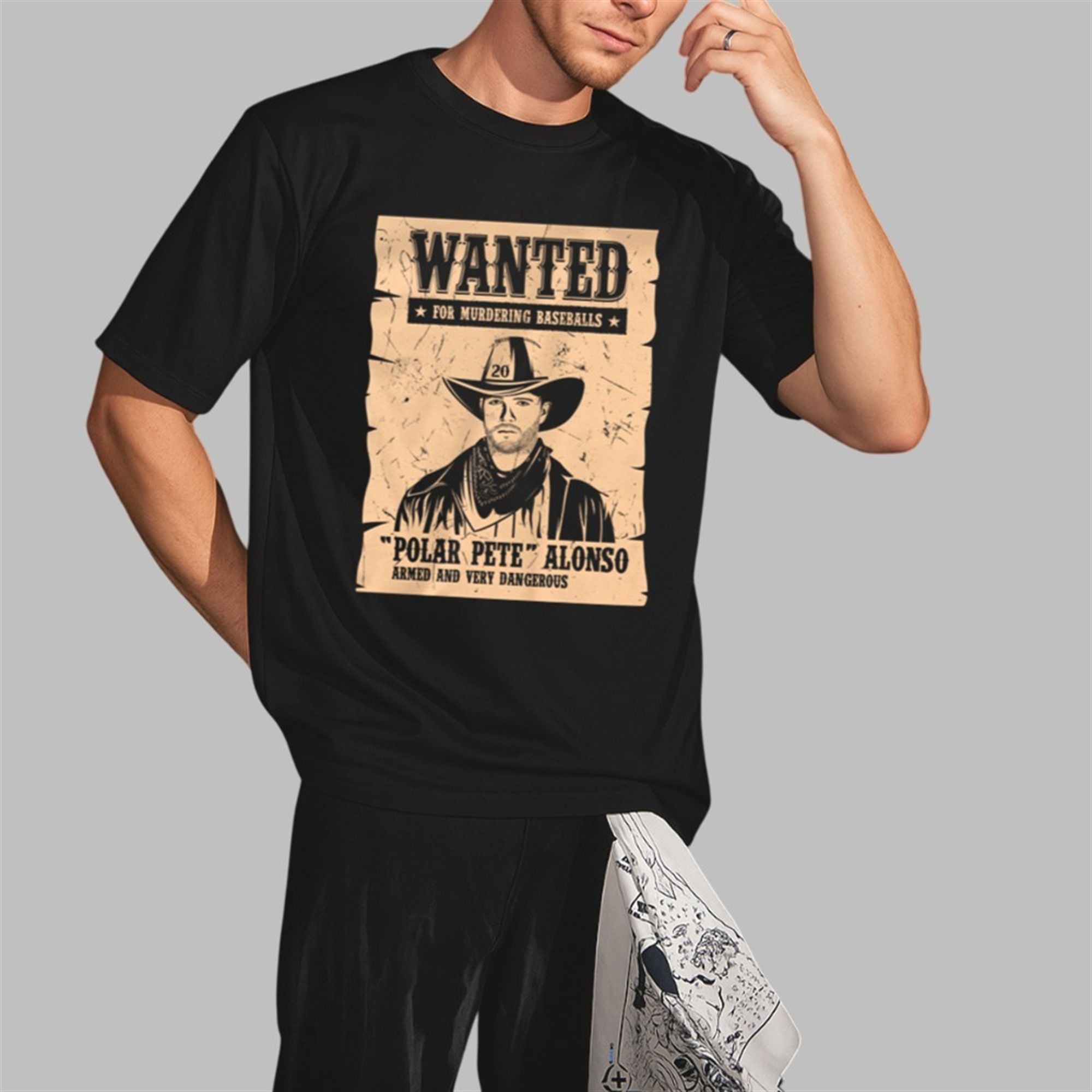 Wanted For Murdering Baseballs Polar Pete Alonso Armed And Very Dangerous Shirt 3 Wanted For Murdering Baseballs Polar Pete Alonso Armed And Very Dangerous Shirt 2 3