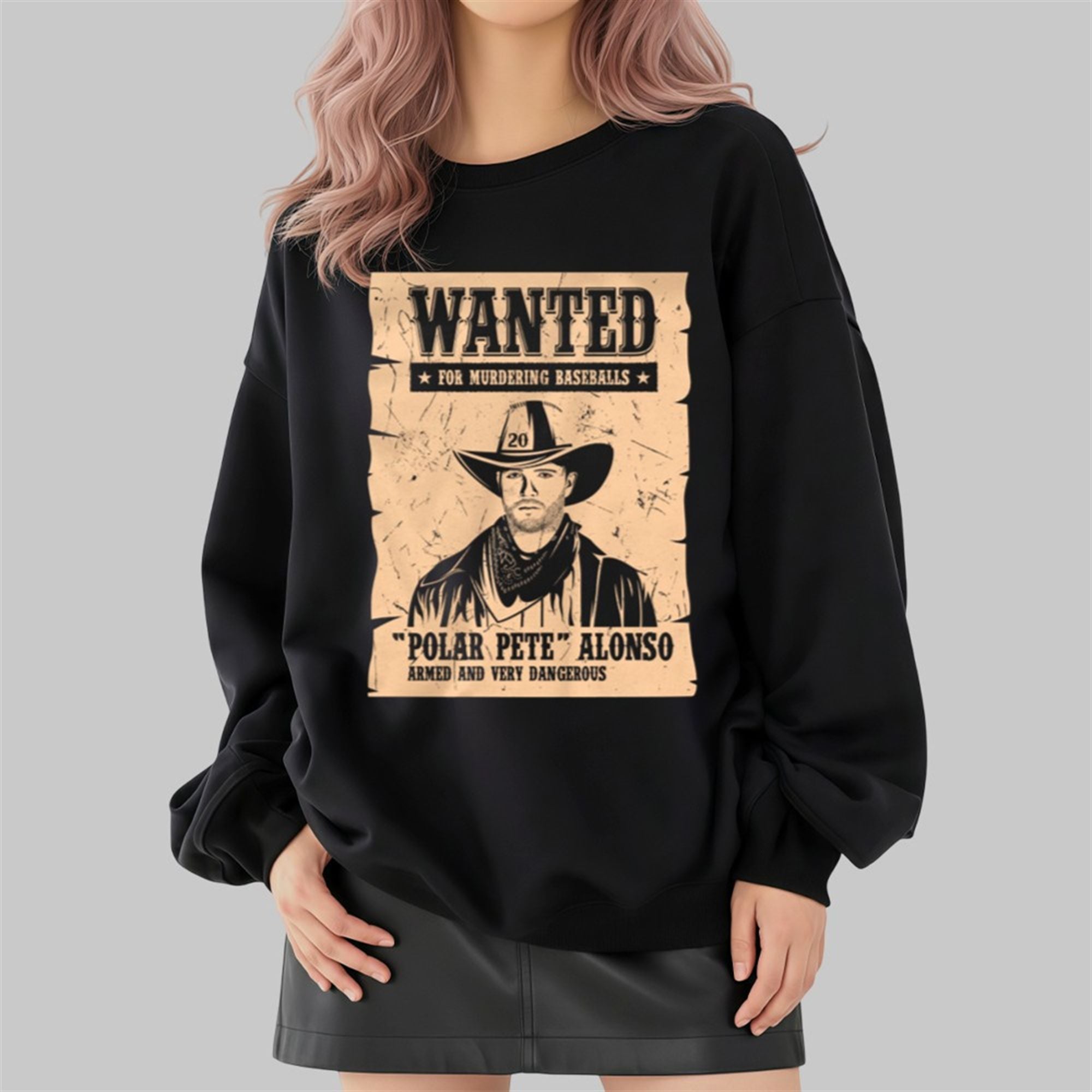 Wanted For Murdering Baseballs Polar Pete Alonso Armed And Very Dangerous Shirt 4 Wanted For Murdering Baseballs Polar Pete Alonso Armed And Very Dangerous Shirt 2 4