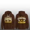Western Michigan Broncos 2025 Mid American Conference Football Champions Hoodie