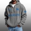 Wildcats EST 1891 Half Quarter Zip Waffle Hoodie 1