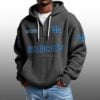 Wildcats EST 1891 Half Quarter Zip Waffle Hoodie 4