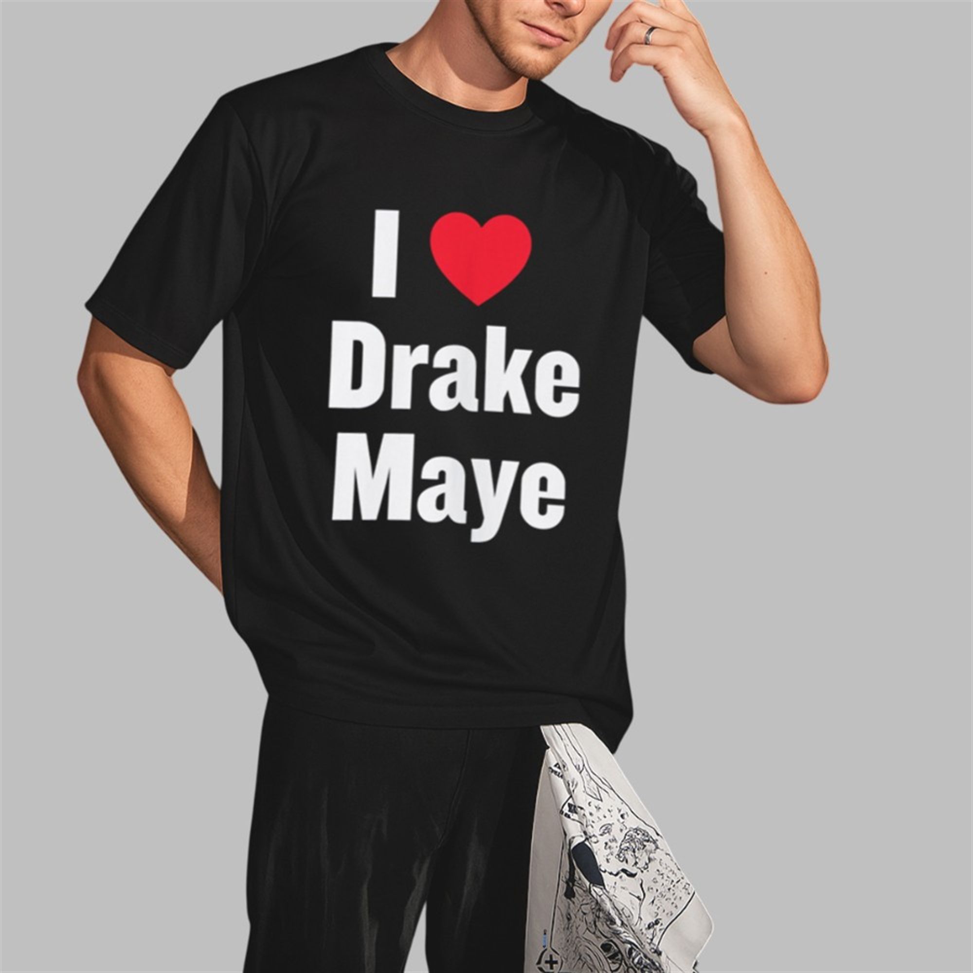 Will Campbell I Love Drake Maye Shirt 3 Will Campbell I Love Drake Maye Shirt 2 3