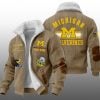 Wolverines Est 1879 Winter Fleece Jacket 3