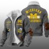 Wolverines Est 1879 Winter Fleece Jacket 4