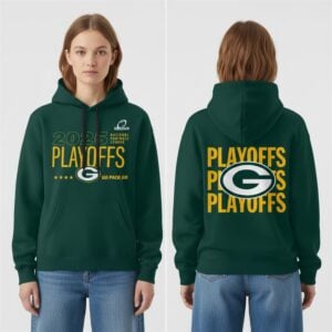 11 Packers Playoff 2025 Postseason Go Pack Go Hoodie