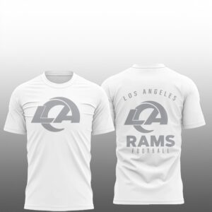 1 2026 LA Rams Football Winter White Out Shirt