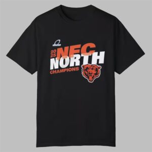 2025 Bears NFC North Division Champions Conquer Shirt 0 0