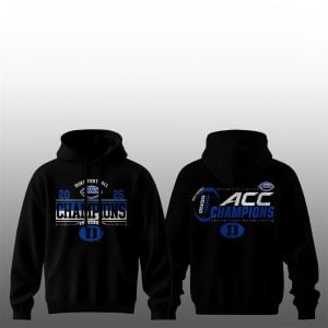 Duke Football 2025 ACC Champions Hoodie
