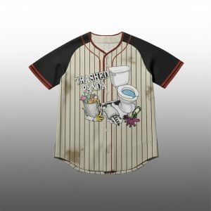 Drunk Raccoon Trashed Panda Jersey 1