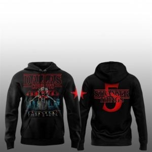 2025 Cowboys That I Love Strangers Things 5 Hoodie 1 1