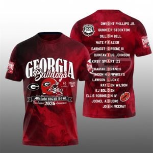5 Georgia Bulldogs Allstate Sugar Bowl New Orleans 2026 Louisiana Shirt