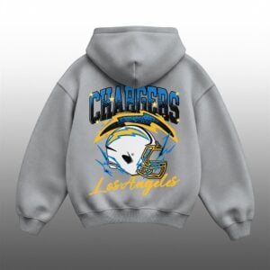 Chargers Electric Bolt Los Angeles Hoodie 1